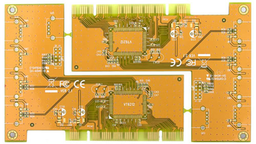 双面无铅金手指PCB