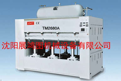 供应江苏展鸿机械膜压机，实木橱柜覆膜机，TM2680A实木单板正负压曲面压机