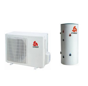 寒冷地区家庭使用热水器、志高空气能源热水器专业上门安装、维修 成都浩宇环保设备：