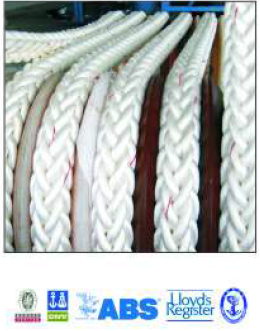 锦纶12股绳，12股锦纶缆绳，锦纶复丝12股绳