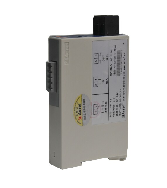 安科瑞BD-AV单相交流电压变送器输出DC4-20MA可带RS485通讯