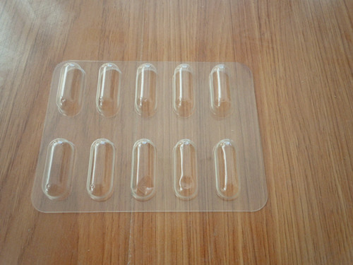 医药颗粒透明塑料包装托盘外壳