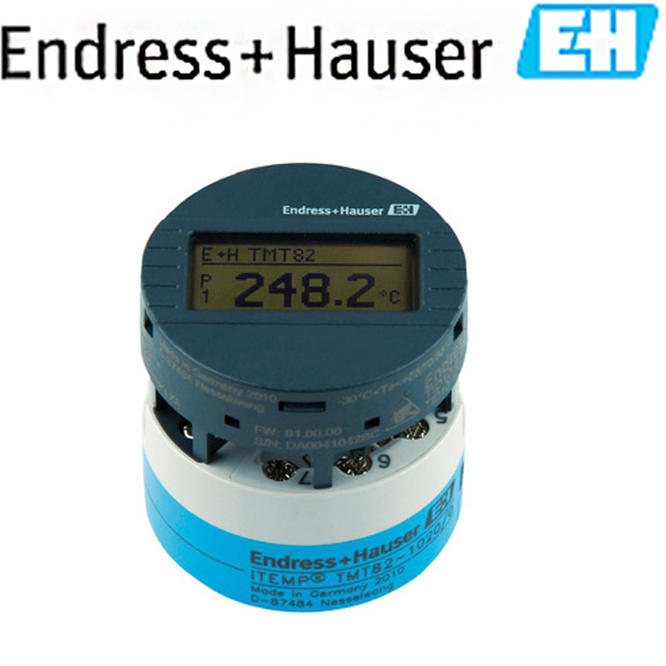 模块温度变送器 德国E+H TMT182-AAAAA 正品 模块化 温变