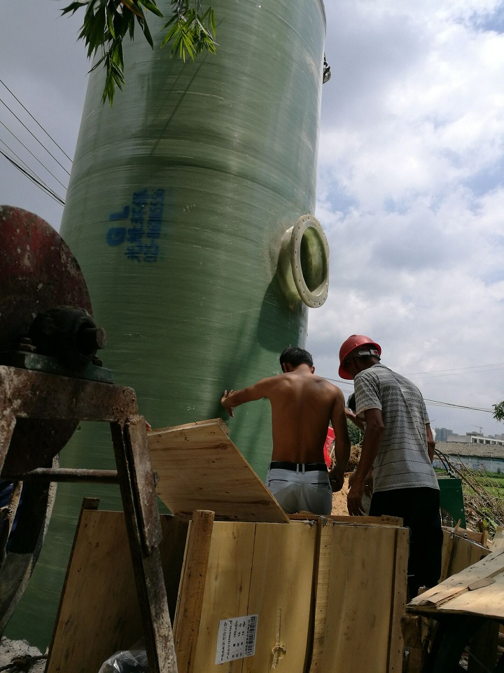 城镇雨水集中回收污水排灌站一体化预制泵站