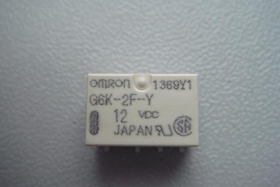 欧姆龙 OMRON 原装正品信号继电器G6K-2F-Y DC5V