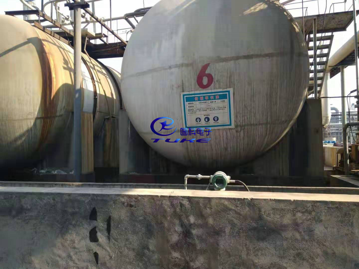 山东潍坊液氨高低液位报警装置