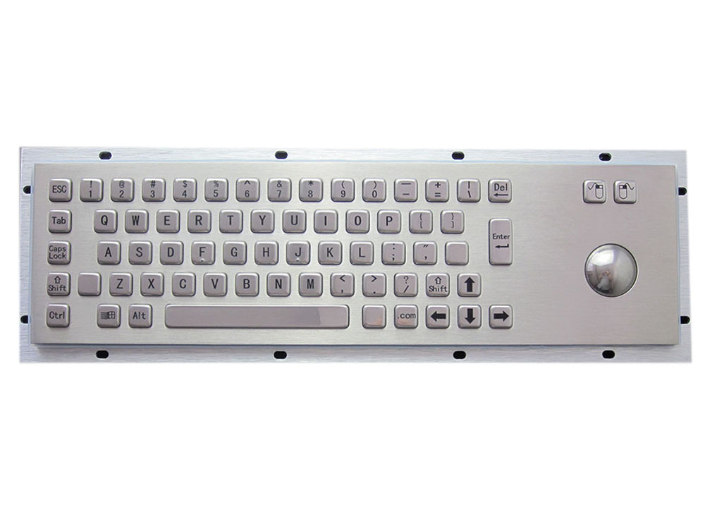 工业键盘 轨迹球一体工业键盘 不锈钢一体键盘 防水键盘 防爆键盘