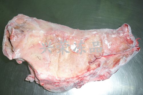 306厂德国猪肋排不带胸骨，猪头肉冻货批发市场报价
