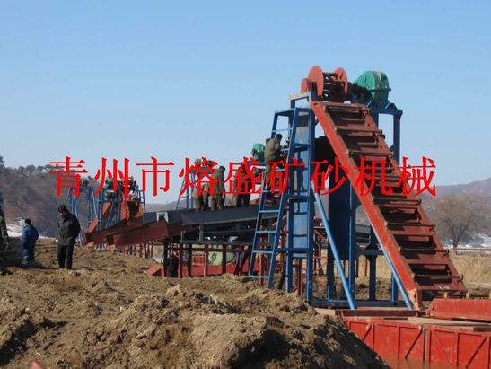 山东挖沙淘金机械设备、青州熔盛淘金选金机械