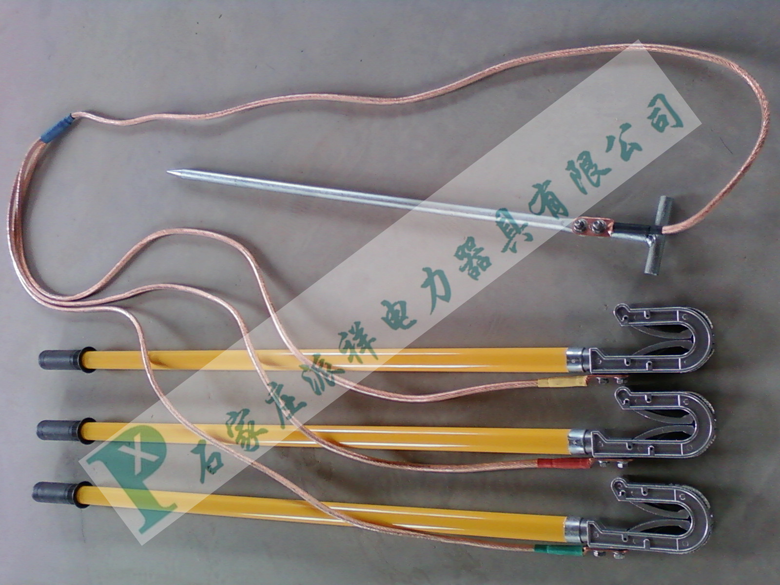 PX-JDX-WS-10kv双簧挂钩式接地线 常规接地线配置