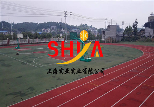 上海闸北透气型塑胶跑道施工