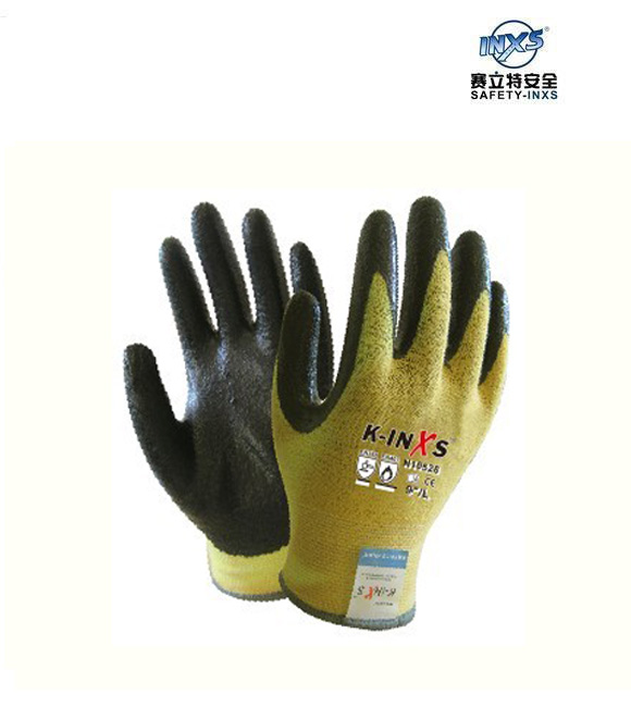 赛立特丁腈涂层耐热耐磨、抗撕裂防护手套N10528