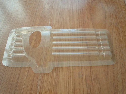 透明PVC吸塑文具笔透明塑料包装外壳泡罩