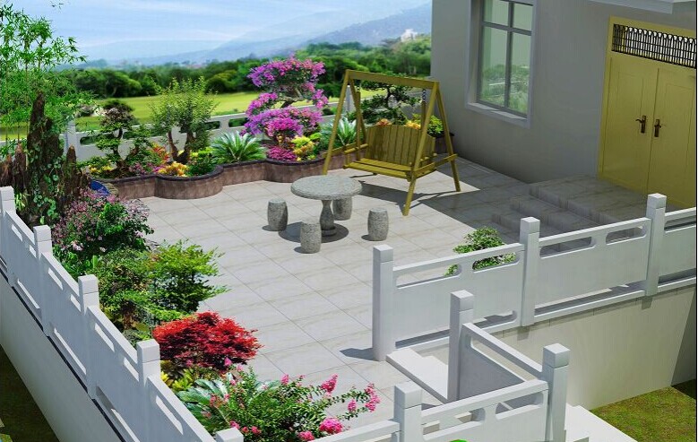 郑州屋顶绿化公司专业幼儿园绿化景观植物种植养护