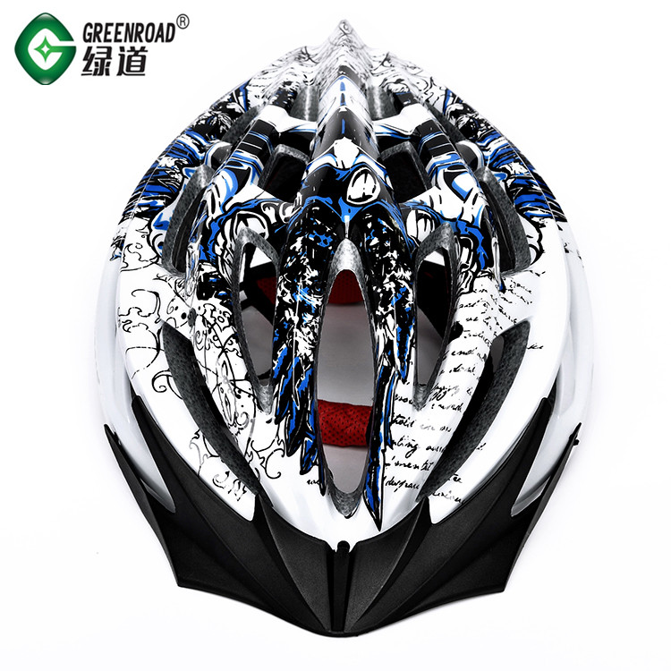 自行车头盔厂家直销绿道lw859时尚23孔骑行一体成型头盔
