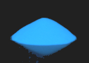 蓝绿光发光粉，高亮长效防水夜光粉，注塑、发光塑料制品夜光粉
