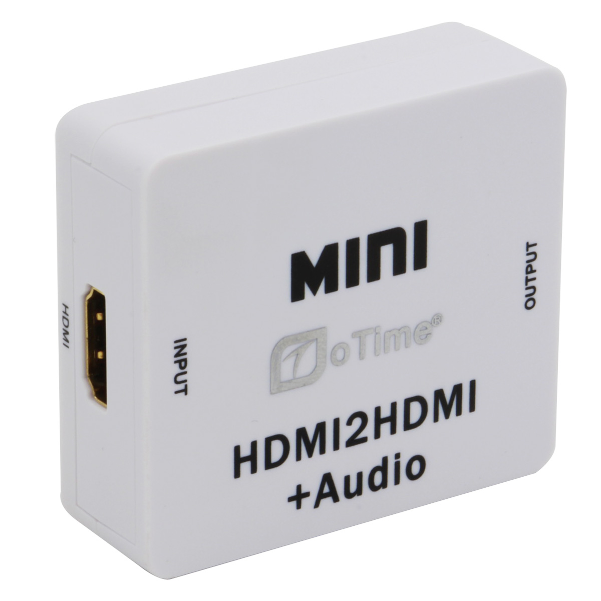 oTime OT-M612 HDMI音频分离器 数字转模拟音频分离器－白色