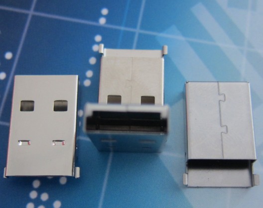 高质量USB公头外壳 铜/铁壳可订制 wifi A公 U头AM