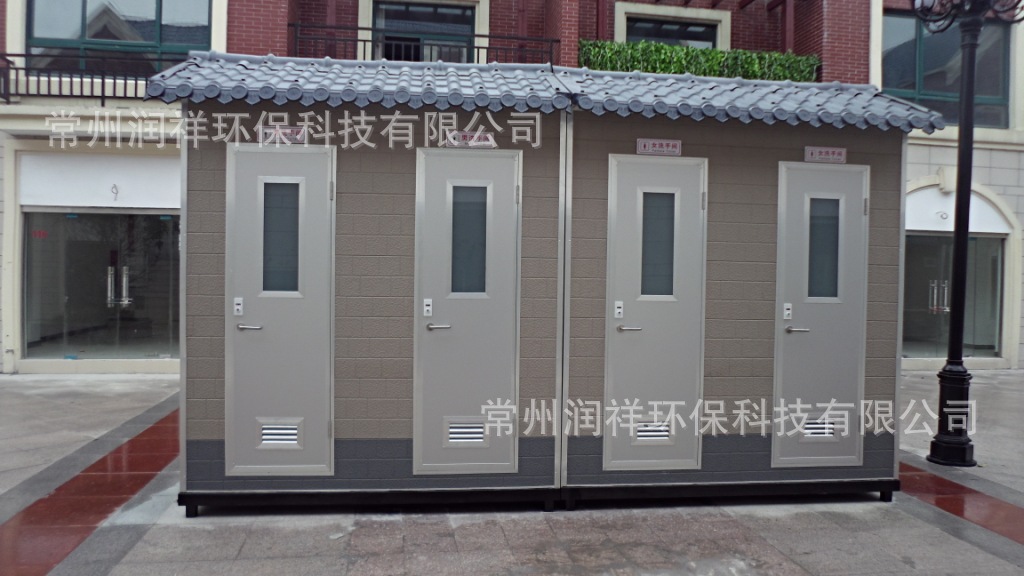 供应南京固城湖古典型环保厕所 常州润祥厂家专业定制