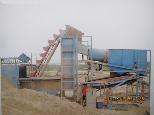 出口缅甸的沙金提取机械，山东青州优秀旱地砂金提取设备