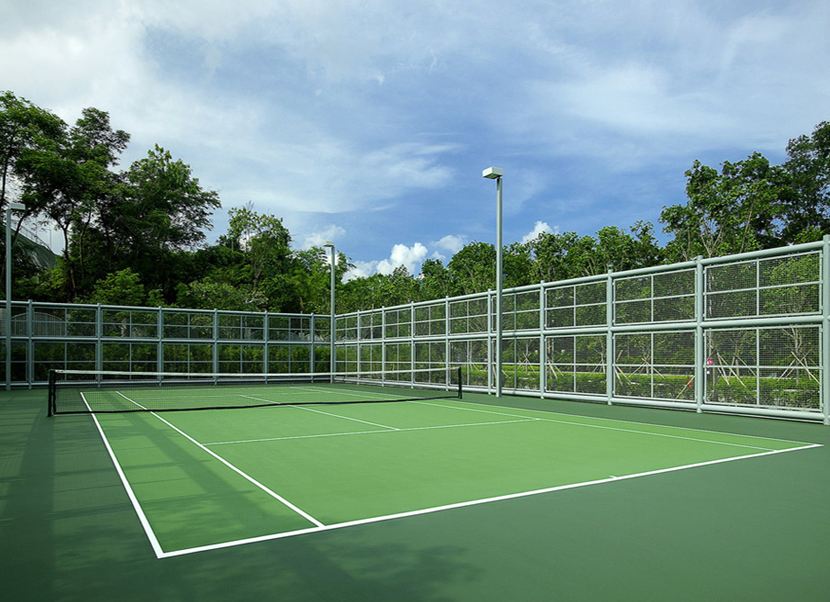 苏州塑胶网球场 网球场场地施工 塑胶场地施工