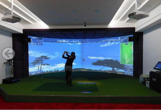 高尔夫模拟器 室内模拟器 室内模拟高尔夫