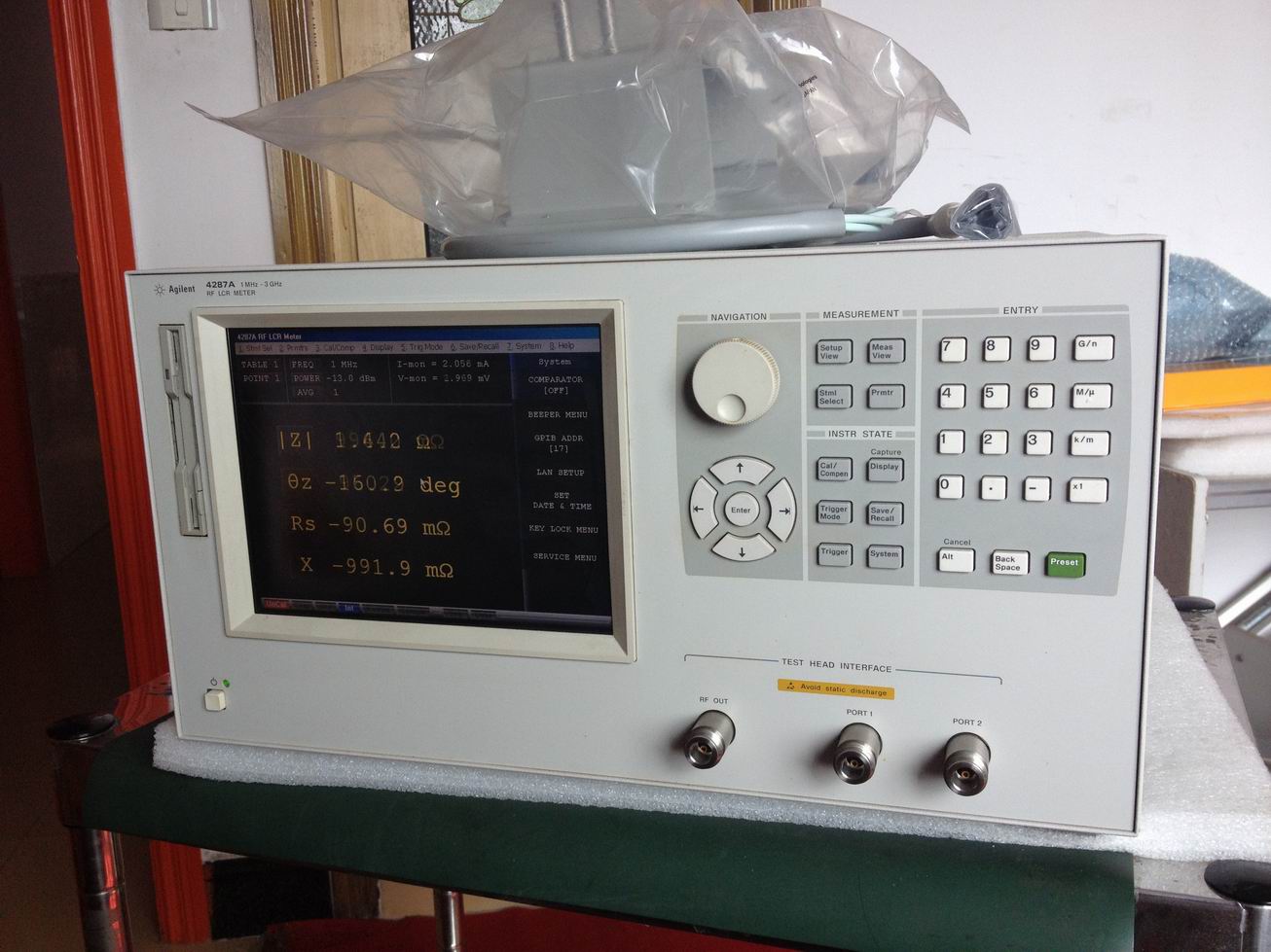 供应二手Agilent4287A射频LCR测试仪HP4287A