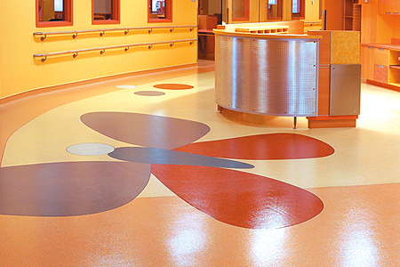 PVC橡塑纯色地板环保地胶板
