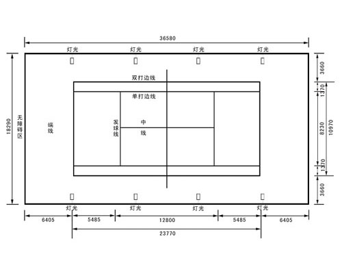 宁波余姚慈溪奉化网球场施工单位 网球场尺寸 网球场造价 -奥