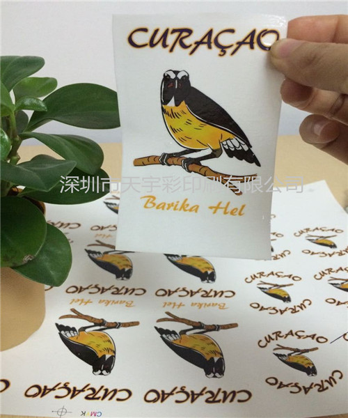 深圳彩色卡通玩具标签 龙岗卡通标签定制印刷厂家 精美儿童卡通贴纸直销商