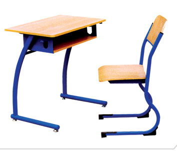 K17型固定学生课桌椅、长期出售课桌椅及学生床