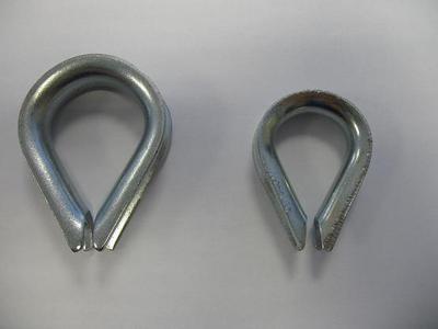 厂家直销本色钢丝绳套环 多种规格 现货供应