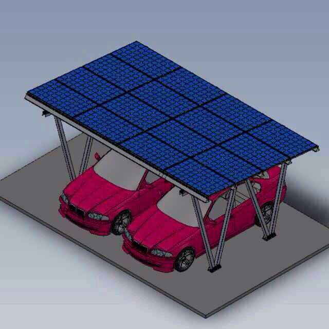供应光伏太阳能支架－－－车棚支架系统