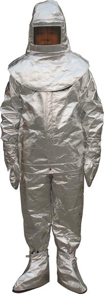 华通隔热服是高温炉前作业的专业防护服装
