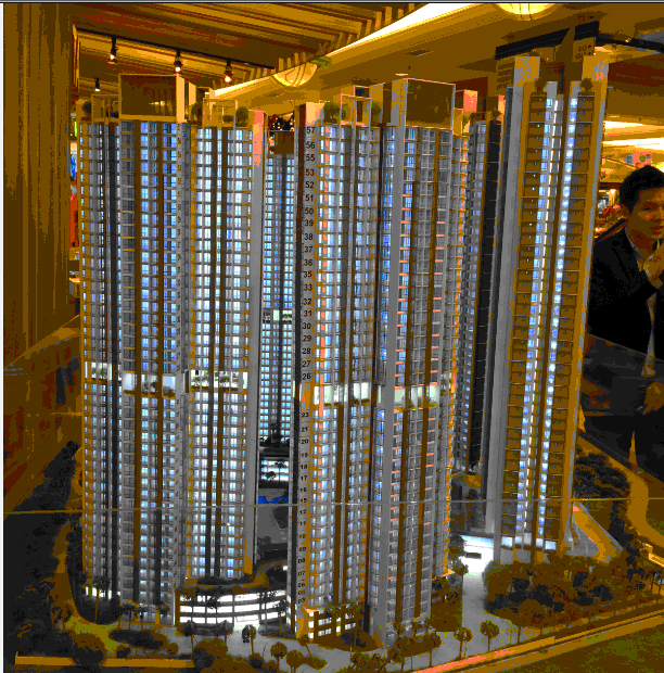珠海建筑模型，珠海别墅单体模型，珠海户型模型，珠海区域电子地图模型