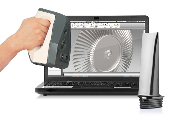 3D扫描仪阿泰克Artec Spider手持彩色三维扫描仪 高速高精度CAD设计CG制