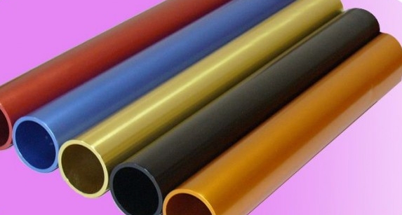 供应阳极氧化彩色铝管 6063精拉铝管