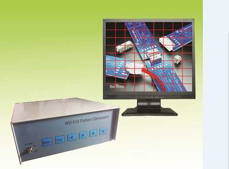 供应液晶显示器用WD510C VGA接口多十字线发生器