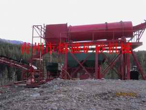 出口外蒙的旱地淘金设备，山东青州优秀旱地淘金机械