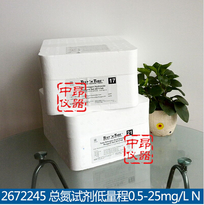 哈希总氮试剂低量程0.5-25mg/L26722-45