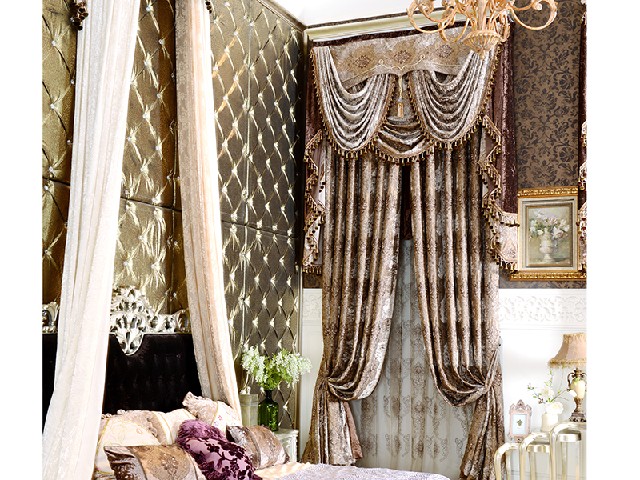 厦门窗帘|有品质的古典欧式窗帘物美**