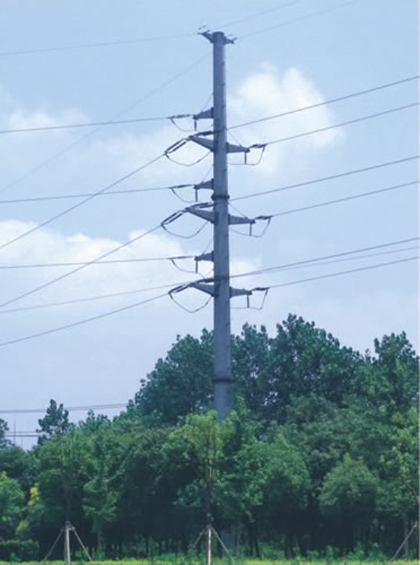 输电线路钢管杆 10kv电力杆 电力塔杆