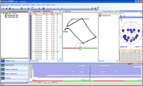 GNSS软件天宸北斗桥梁监测软件