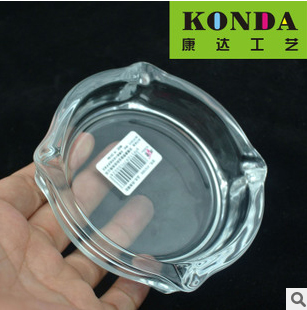 厂家特价 2014新款水晶玻璃烟灰缸 四角烟灰缸 新奇特促销礼品