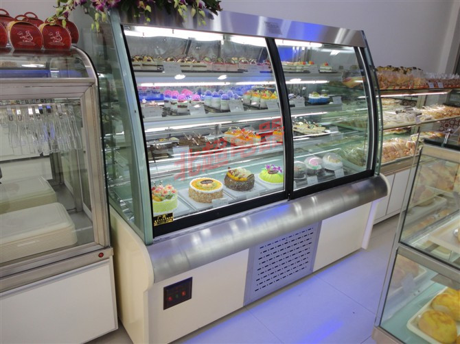 厂家直销欧式蛋糕冷藏展示柜,北极洋牌,OSDGG-1.5
