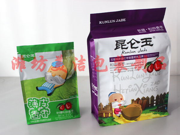 潍坊较便宜的干果包装袋供应 干果包装袋价位