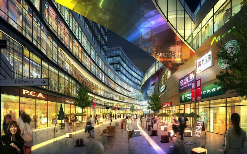 深圳商场设计、商业街设计规划