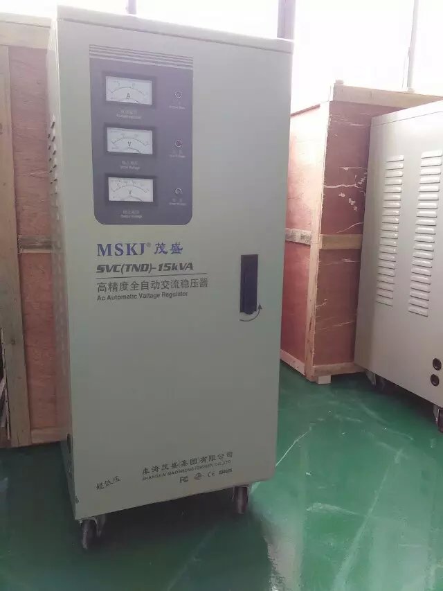 供应深圳市茂盛电子单相15K高精度交流稳压器