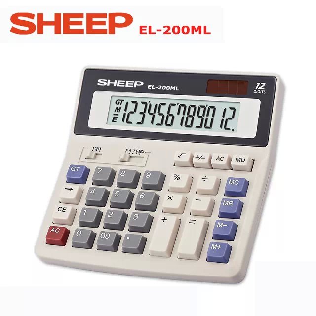 SHEEP喜普计算器EL-200ML 电子计算器