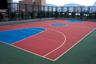 供应广西排球场 运动健身场地排球场 铺设制作 排球场铺设方案设计 学习塑胶排球场制作